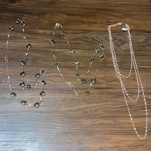 Henri BENDEL Lot of necklaces 3 pieces